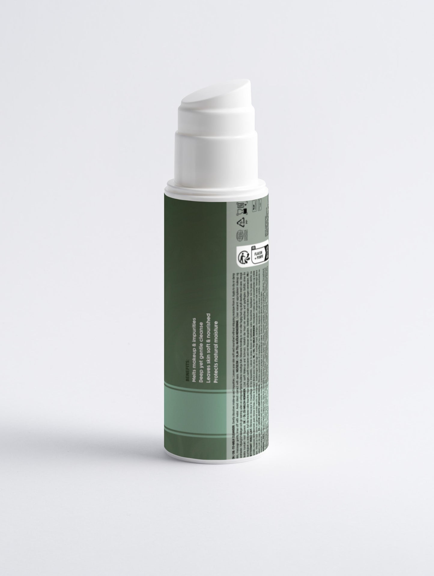 Luxuriance Sensitive Skin Oil-to-Milk Cleanser for gentle makeup removal