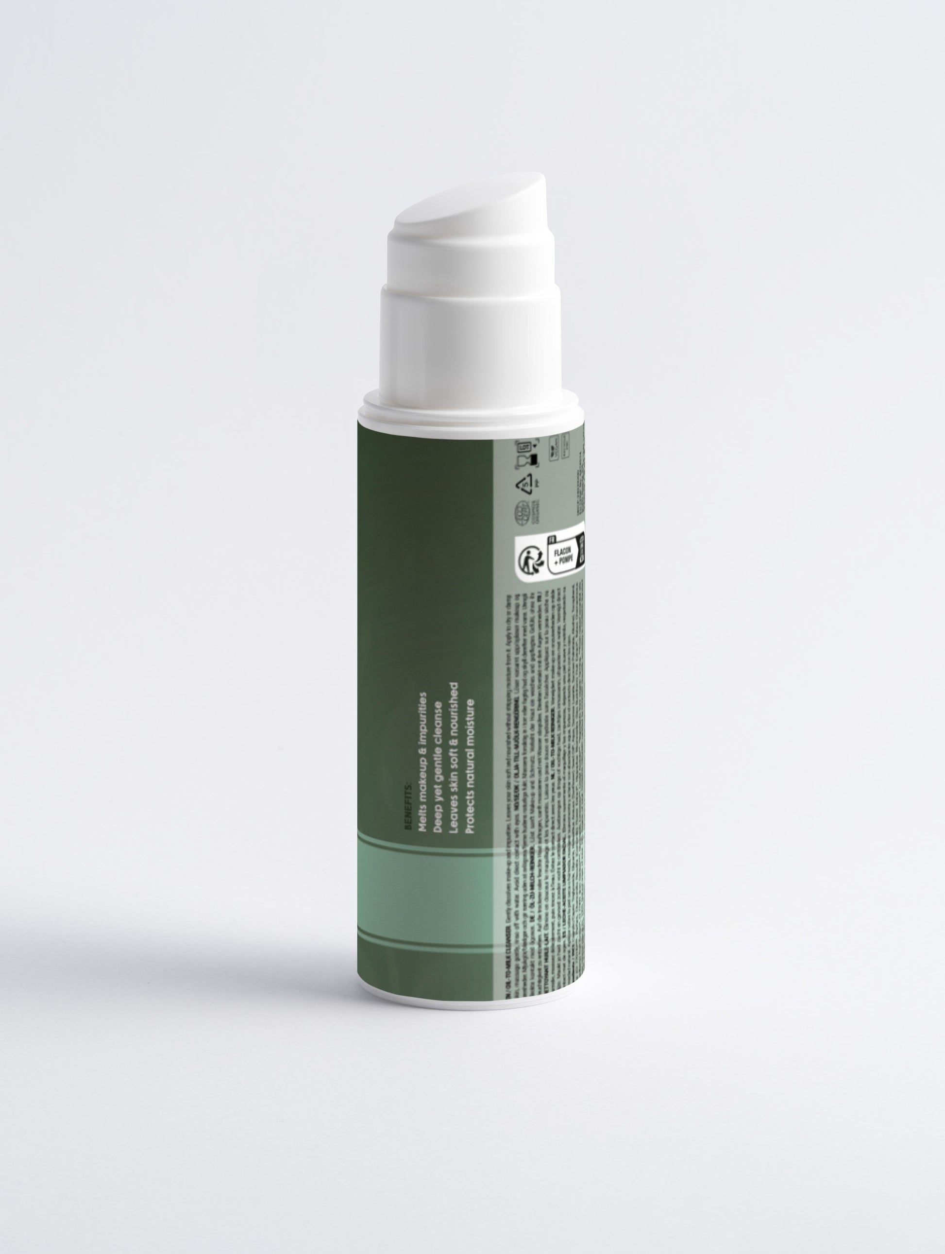 Luxuriance Sensitive Skin Oil-to-Milk Cleanser for gentle makeup removal