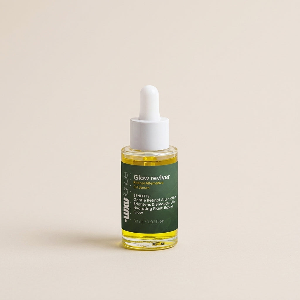 Luxuriance Glow Reviver Retinol Alternative Oil Serum with bakuchiol, 30 ml